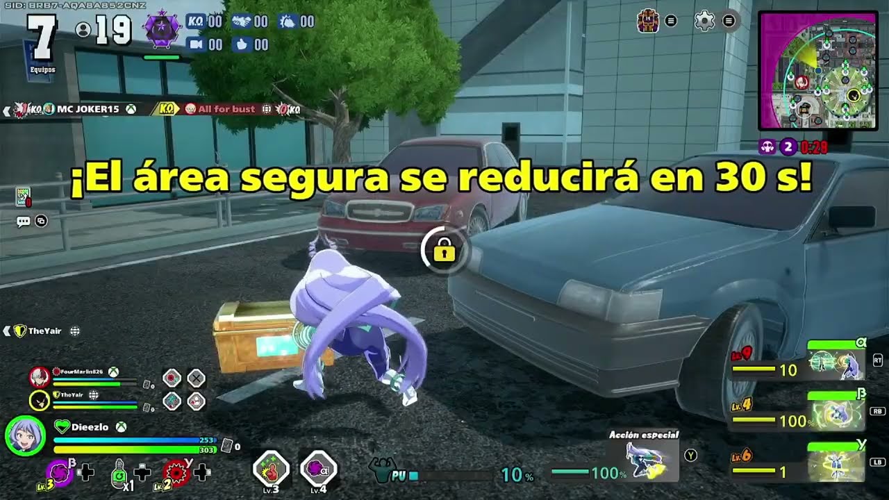 Jugando unas partidas con el nuevo set de Nejire