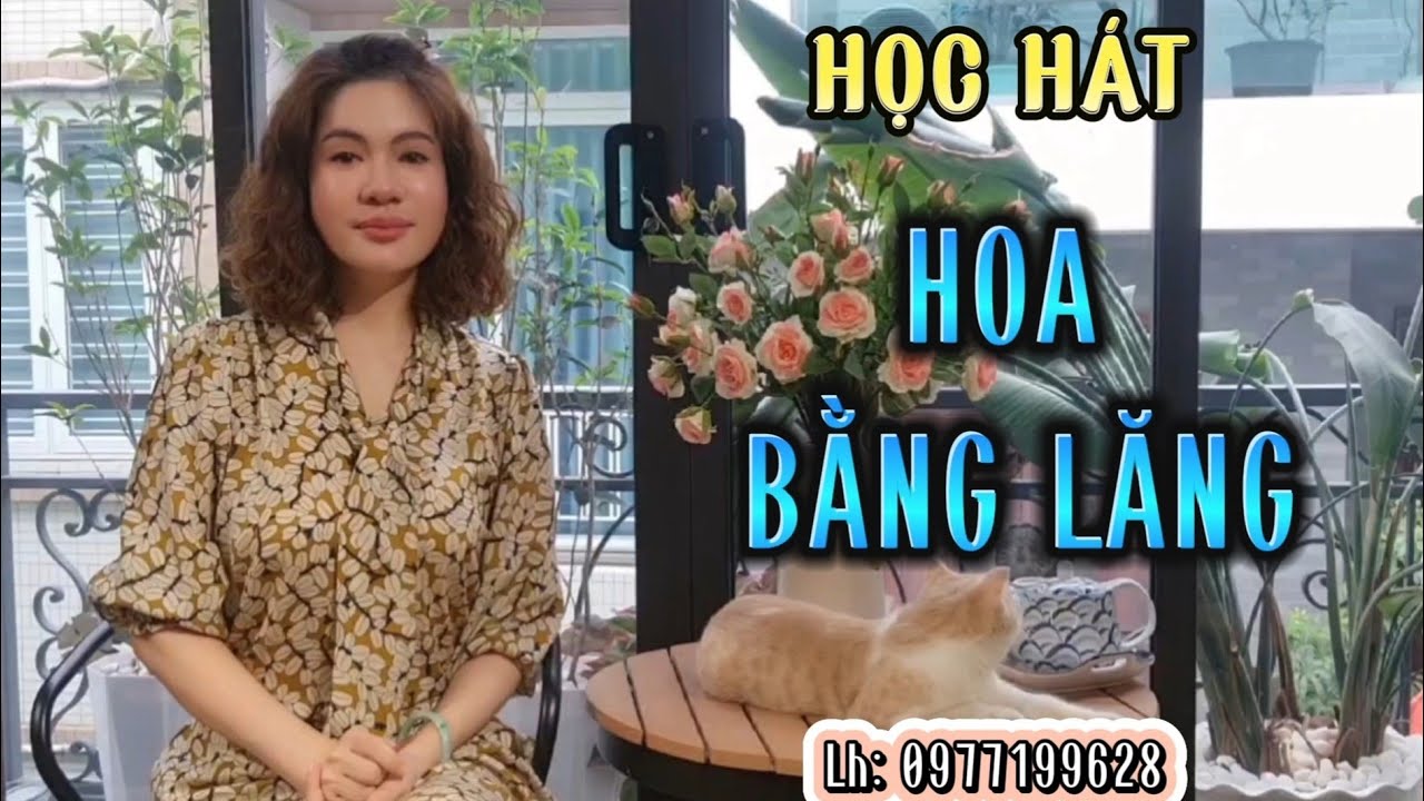 Học hát HOA BẰNG LĂNG - nhạc Hoa | Thanh nhạc Phạm Hương - Dạy hát cho người mới bắt đầu đầu.