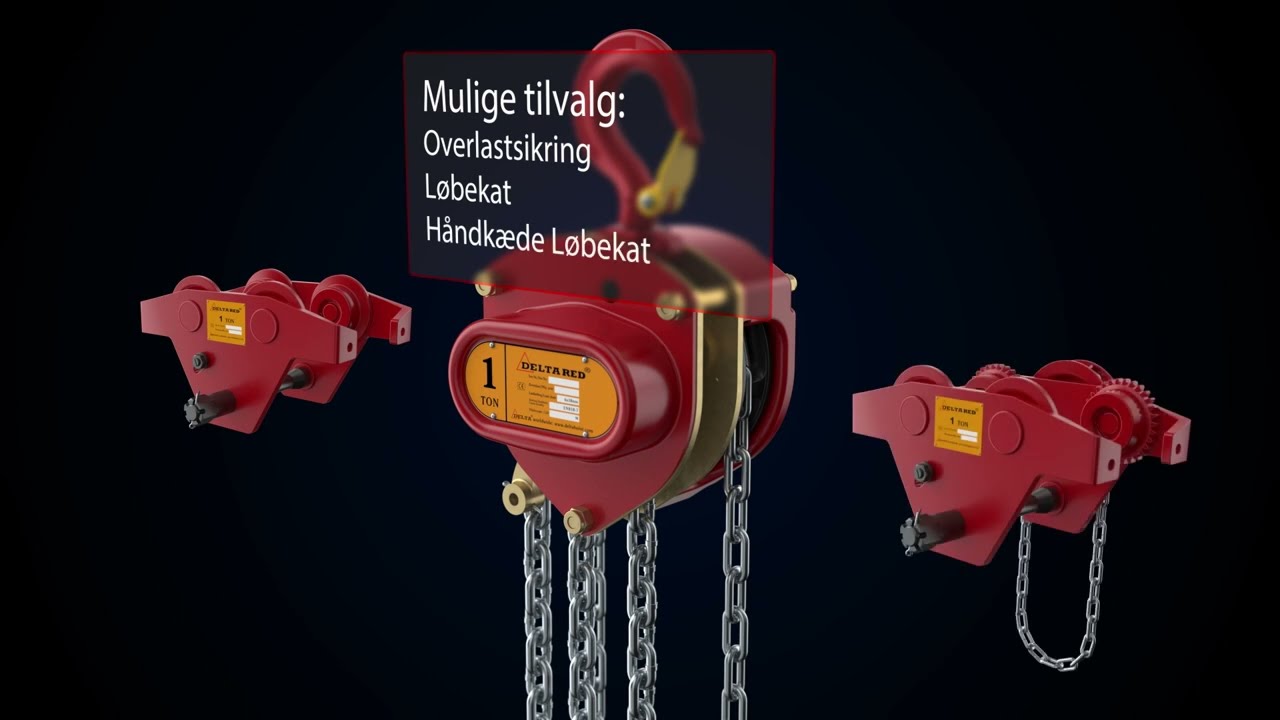 DELTA RED Premium H&aring;ndk&aelig;detalje