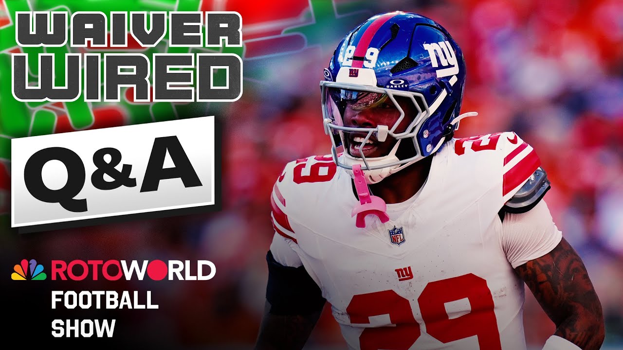 NFL Fantasy Football Q&A w/ Kyle Dvorchak & Denny Carter (10/27/25) | Rotoworld Football Show
