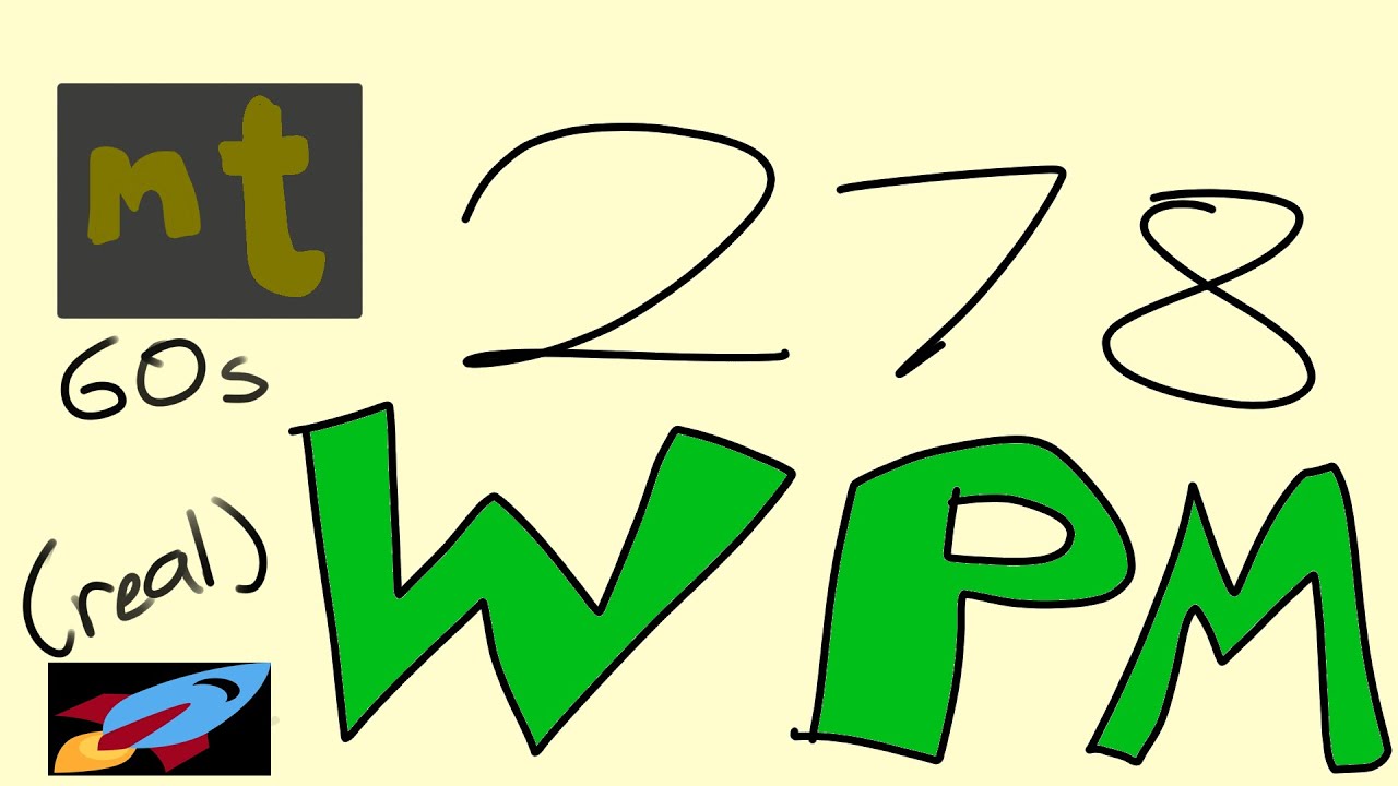 TYPING WORLD RECORD - 278 WPM for 60 seconds