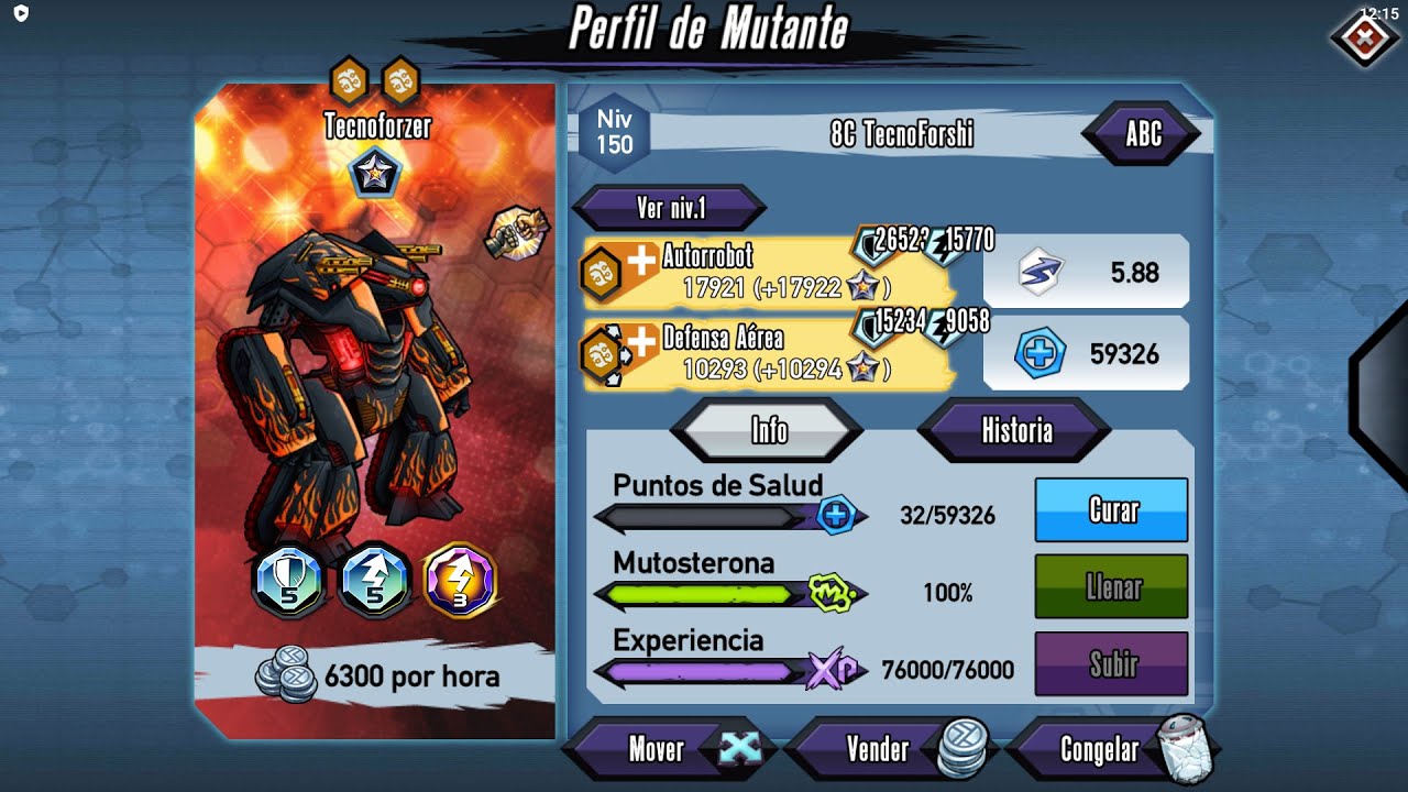 Tecnoforzer LANMA MGG PVP Mutants Genetic Gladiators 7
