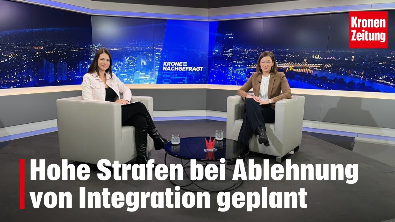 Hohe Strafen bei Ablehnung von Integration geplant | krone.tv NEWS