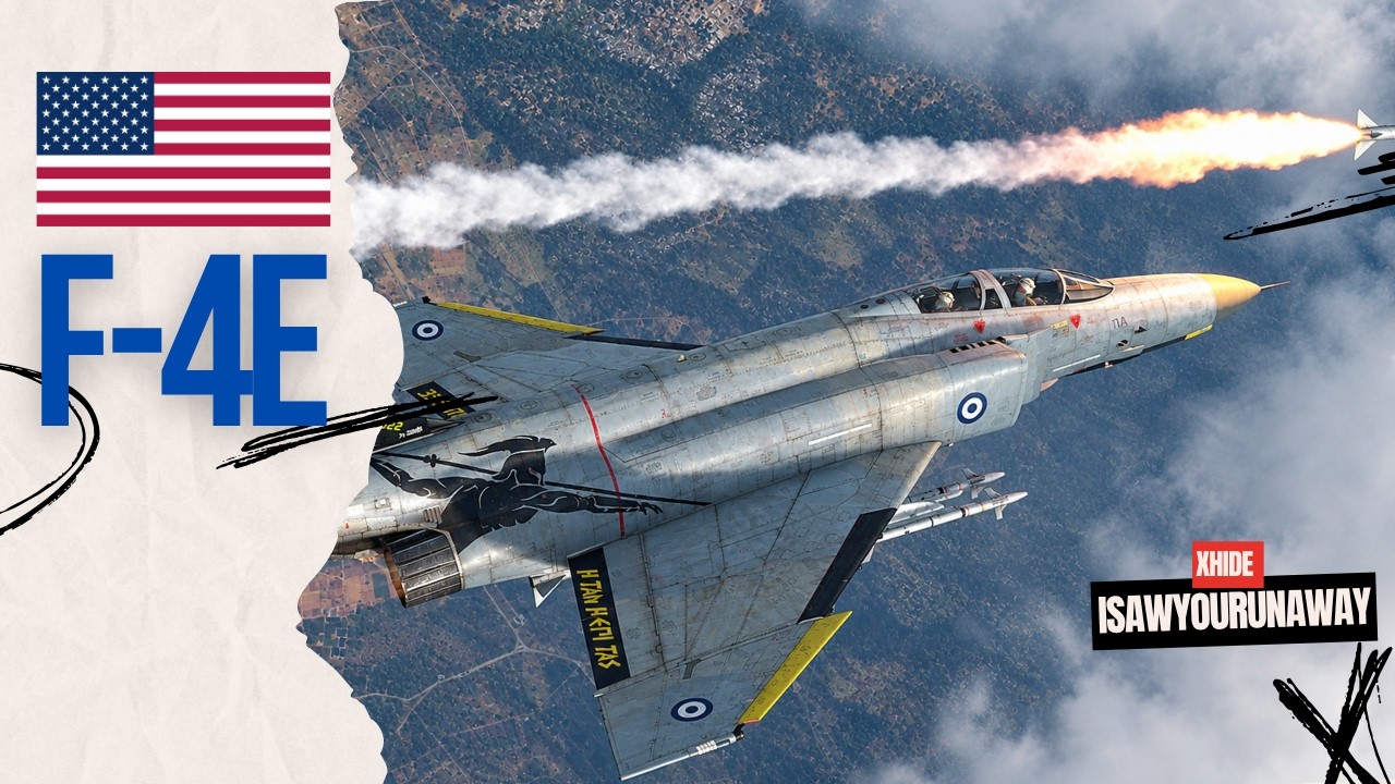 F-4E Phantom II ОЗВЕРЕЛ после обновы
