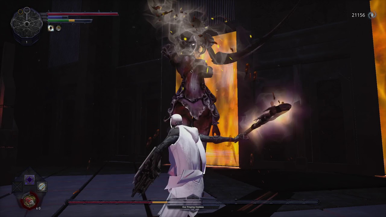 Hellpoint - Our Preying Hostess Boss Fight (Hostess Trophy)
