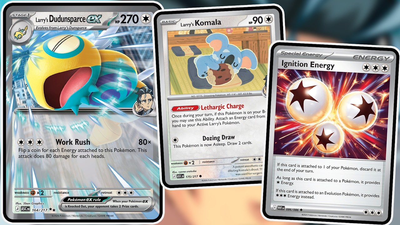 Larry's Dudunsparce in the Ascended Heroes Format