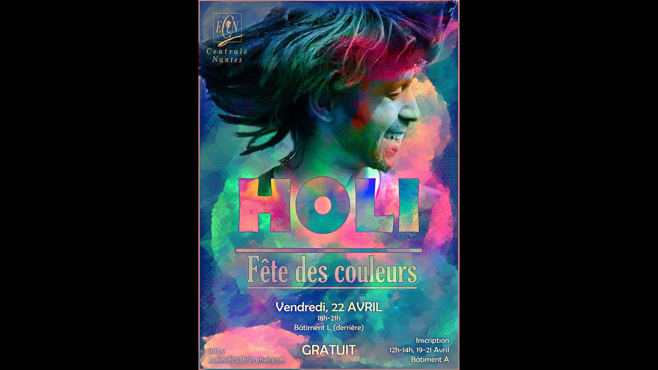 Holi 2016 - Ecole Centrale de Nantes - ECN