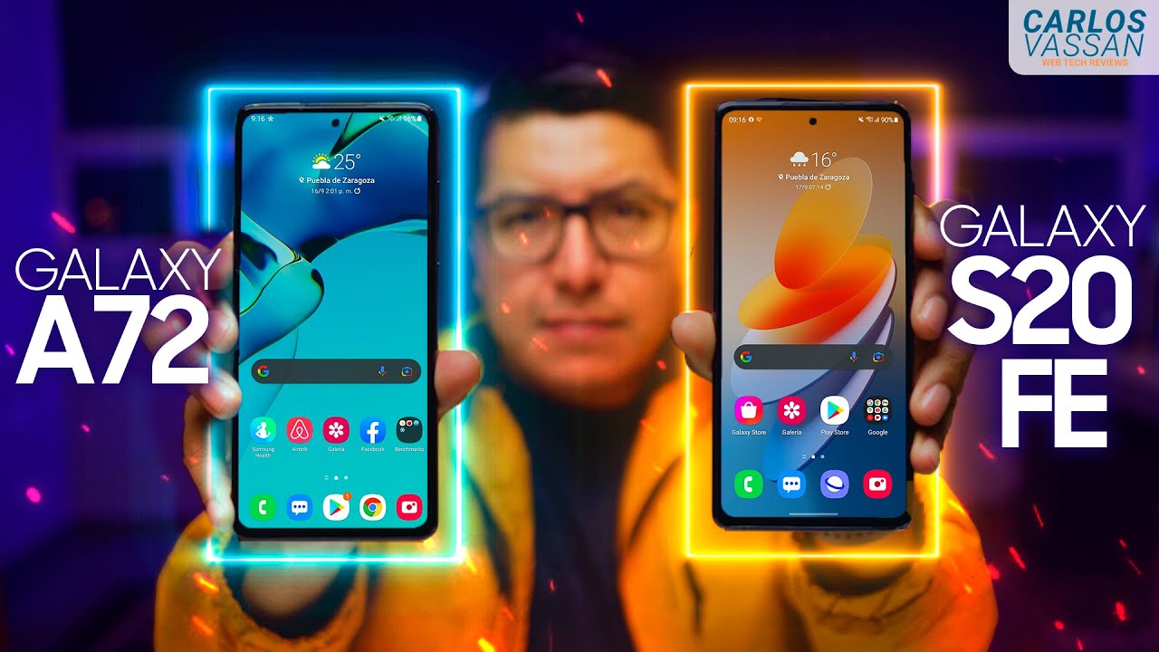 Galaxy S20 FE VS Galaxy A72 | ¿Cuál te conviene más?
