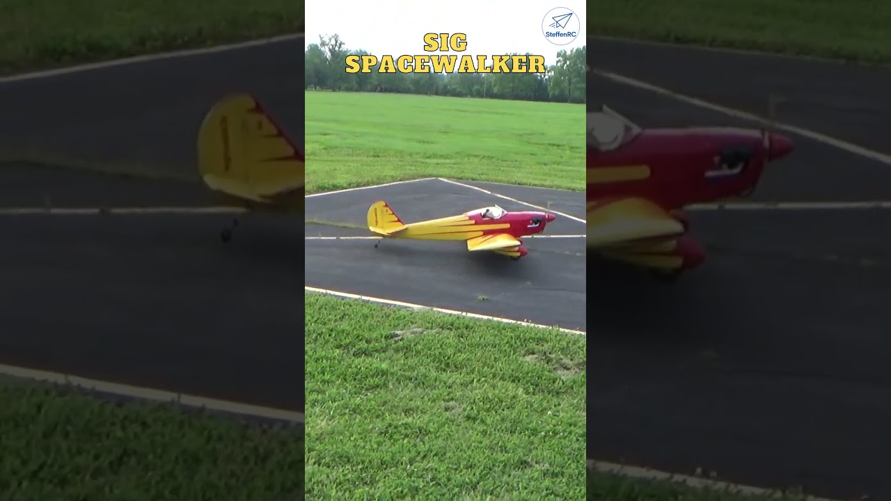 Sig 1/3 scale Spacewalker is an amazing rc plane