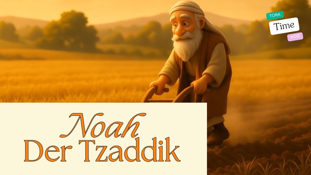 Noach, der Tzaddik  #Torah #Mussar #Rabbimizrachi  #cartoon #kinderfim