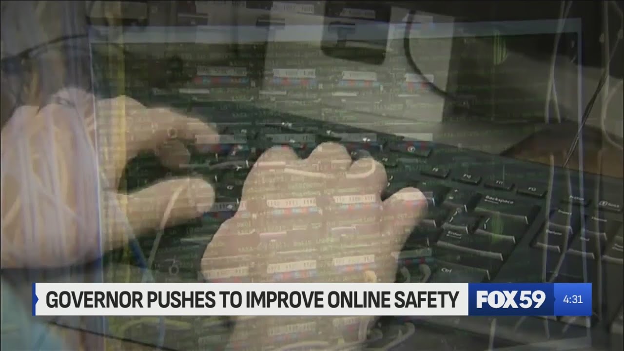 Governor pushes to improve online safety for minors