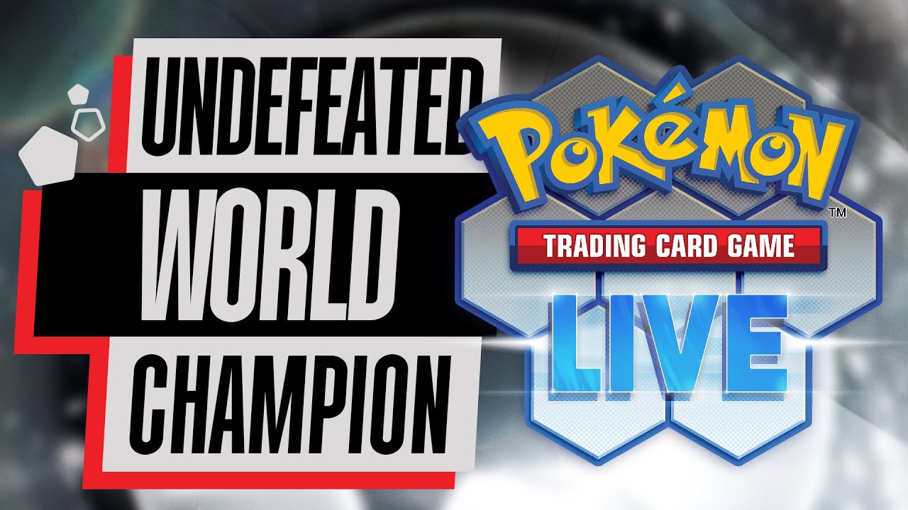 I am the UNDEFEATED POKEMON TCG LIVE CHAMPION of the WORLD!