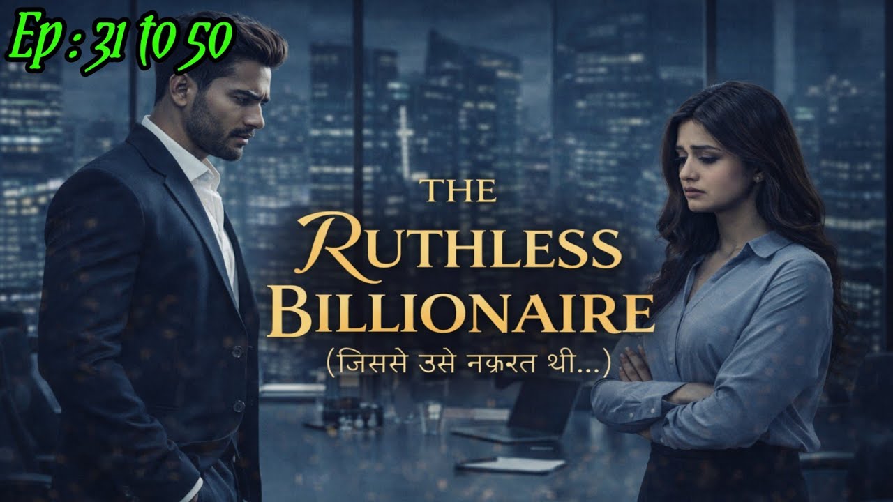 The Ruthless Billionaire : Ep~ 31 To 50 || A Complete Story|| Pocket fm stories || Rozverse #novel