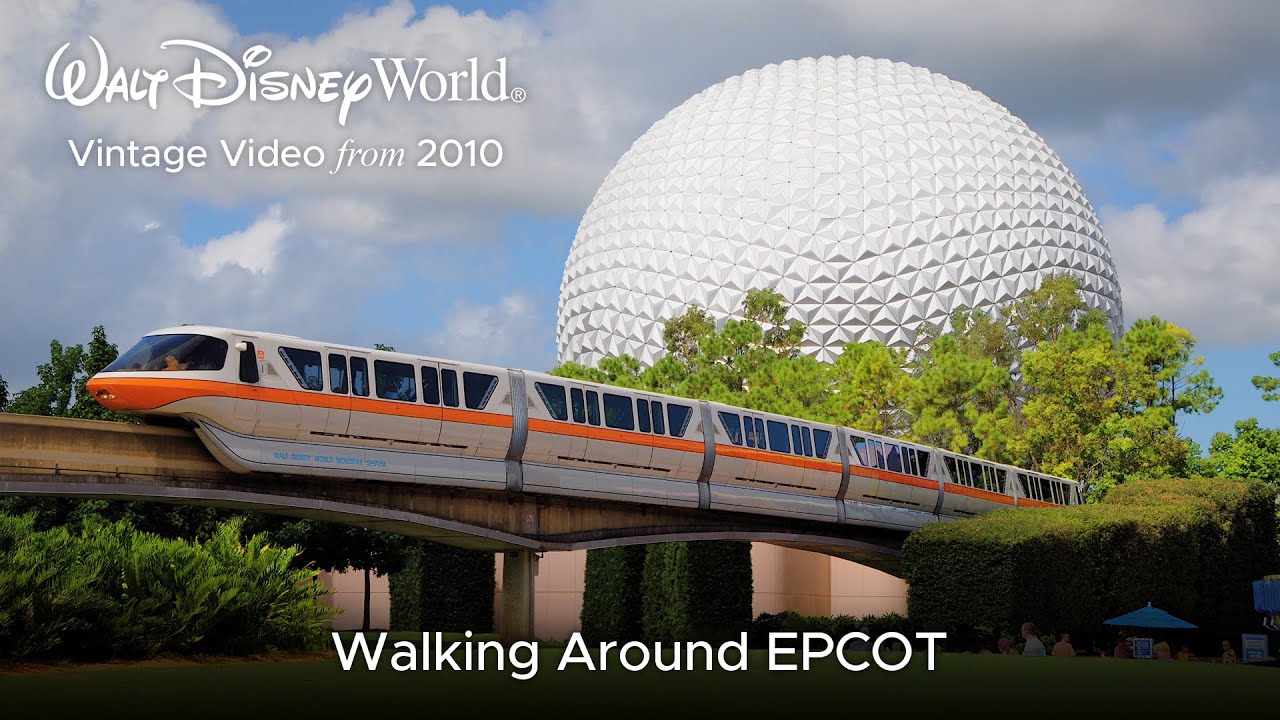 EPCOT - Walking Around EPCOT