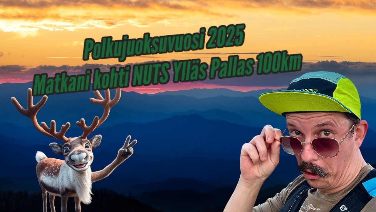 Matka kohti NUTS Ylläs Pallas 100km - Polkujuoksuhaaste alkaa!