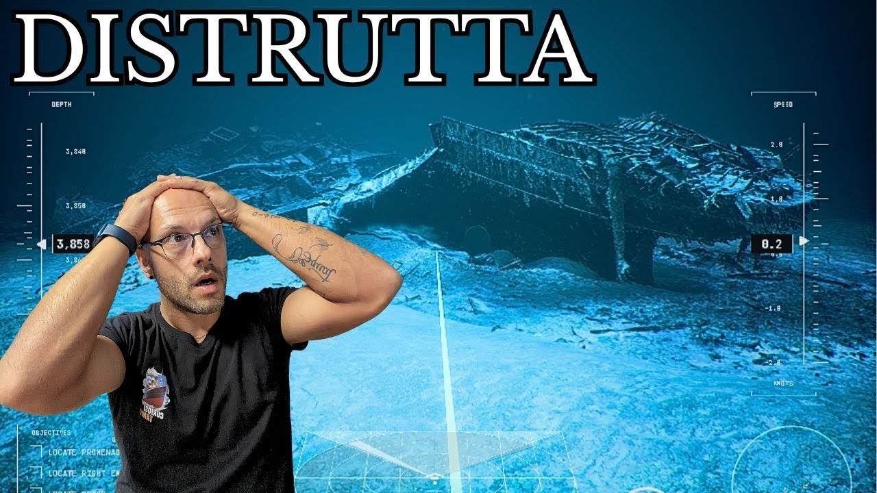 TITANIC: l’incredibile distruzione della poppa in 3D