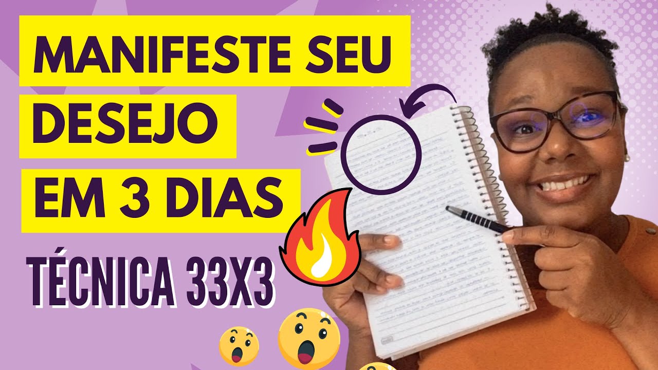 TÉCNICA 33X3: Como eu faço! O passo a passo detalhado