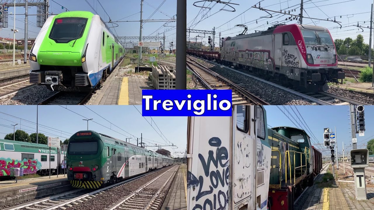 Una mattinata alla stazione di TREVIGLIO!