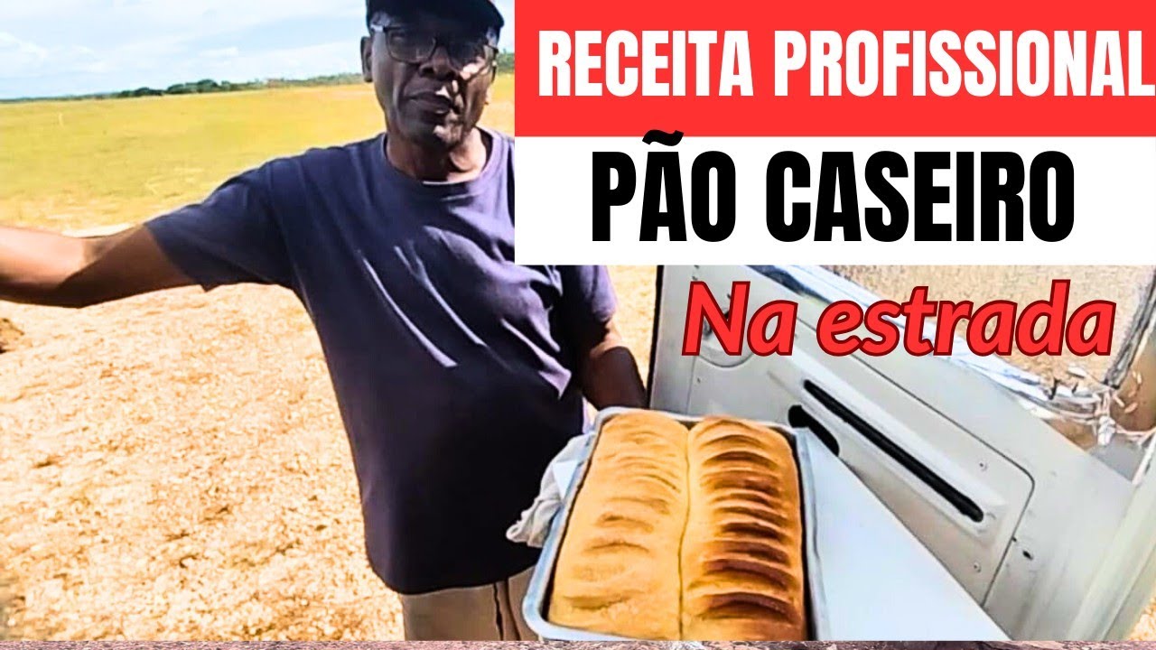 Quem disse que não dá pra fazer pão no motorhome? Mais barato e mais gostoso.