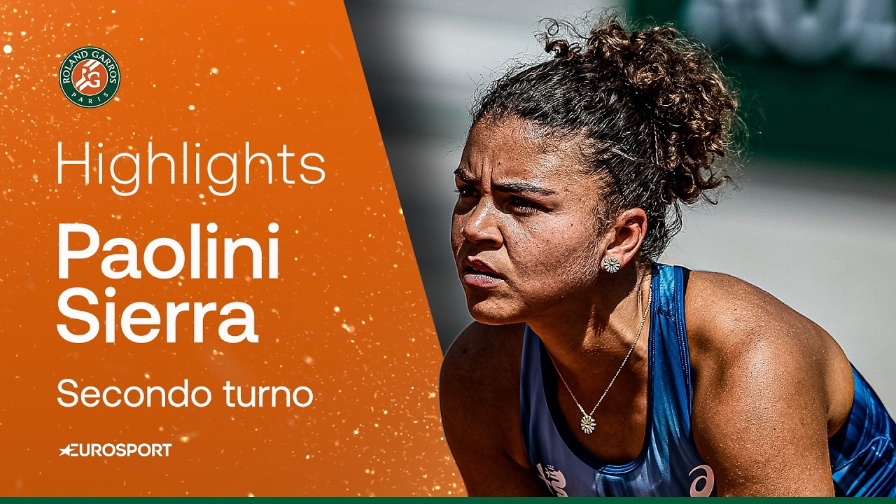 PAOLINI esce tra le lacrime! Sierra la RIMONTA | HIGHLIGHTS | ROLAND GARROS 2026