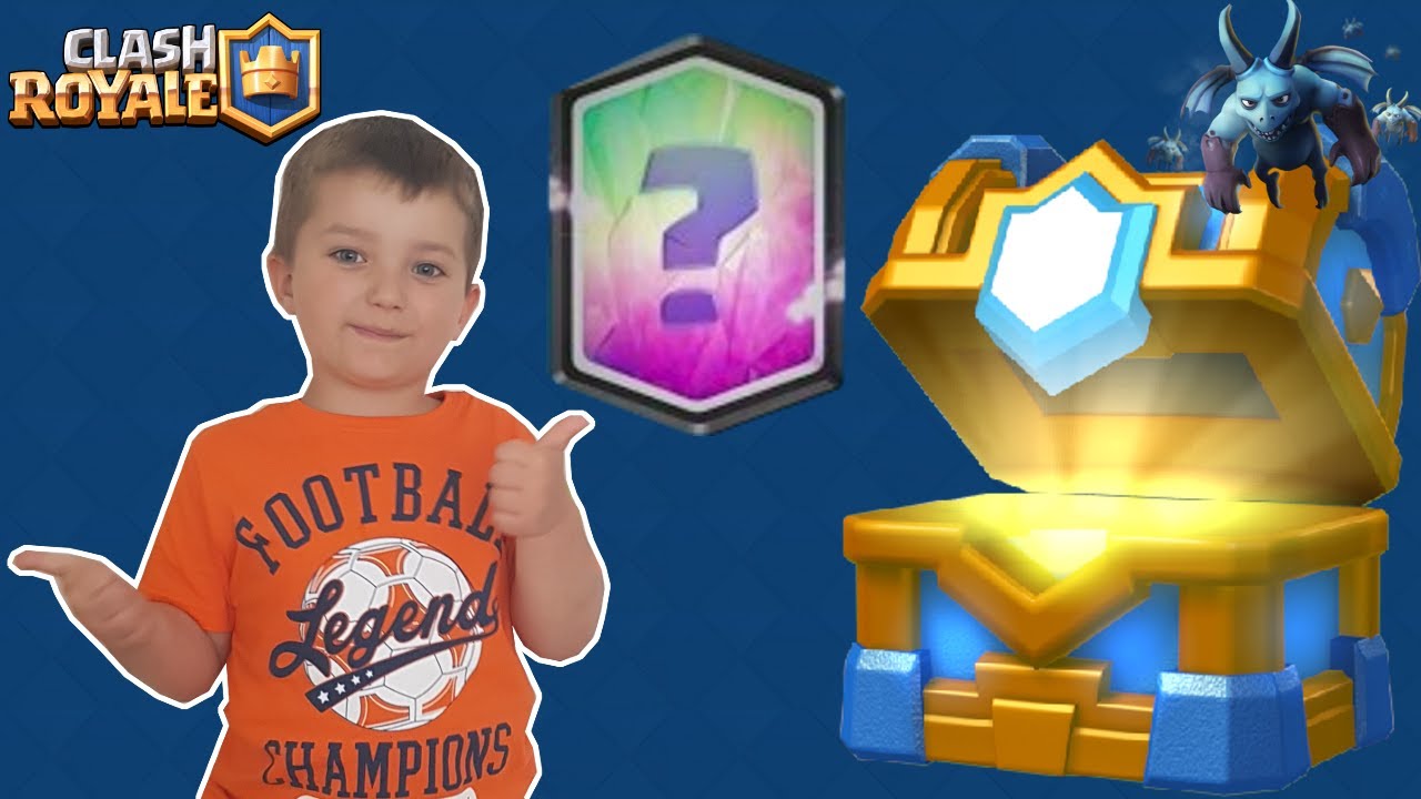 Syn znowu otwiera mi Clan Chest x2 Clash Royale Polska