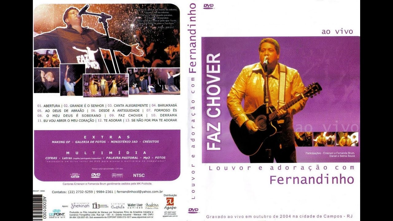 FAZ CHOVER  - FERNANDINHO -  DVD COMPLETO COM QUALIDADE HD