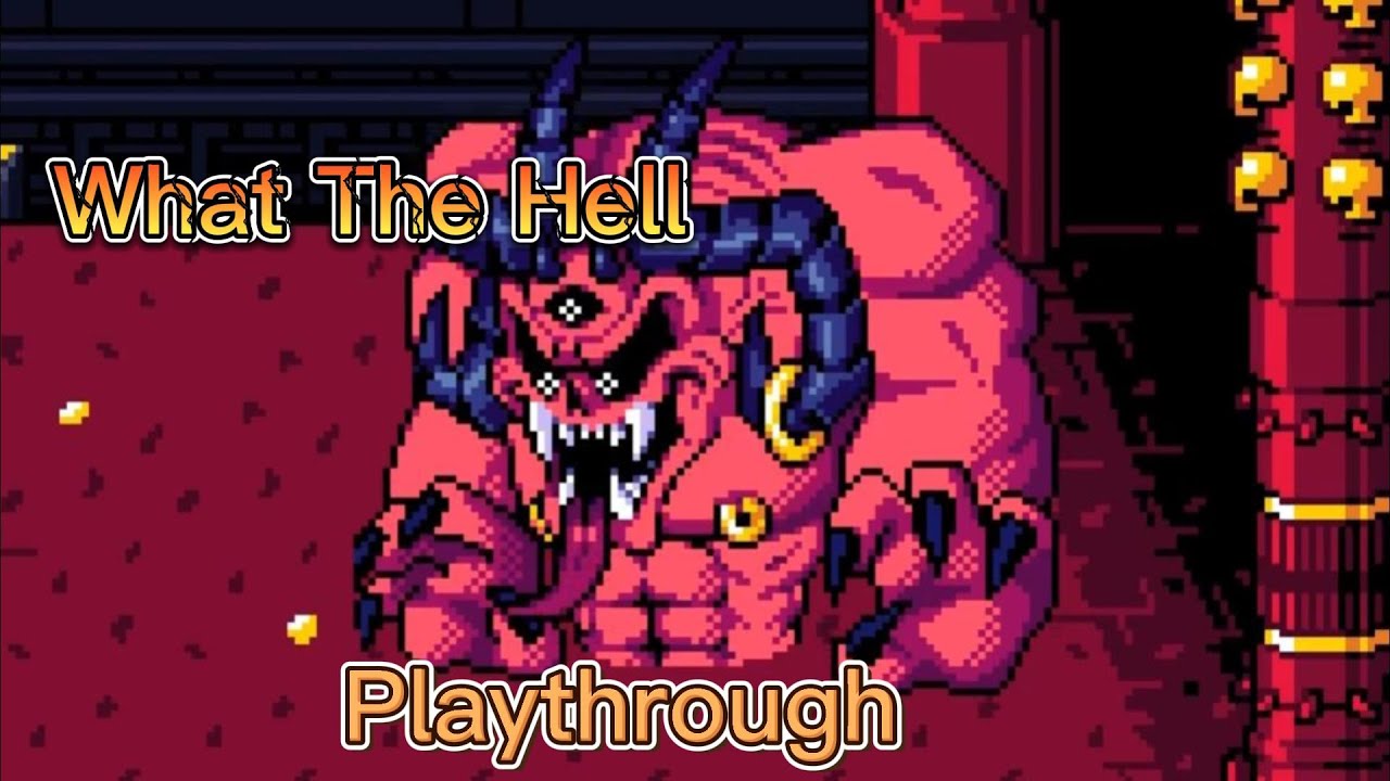 What The Hell  街頭地獄小子 Playthrough