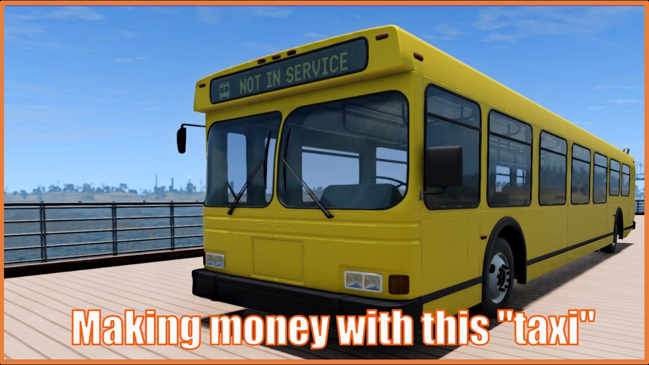 Крупнейшая покупка и заработок денег | Такси | BeamNG | Карьера в RLS