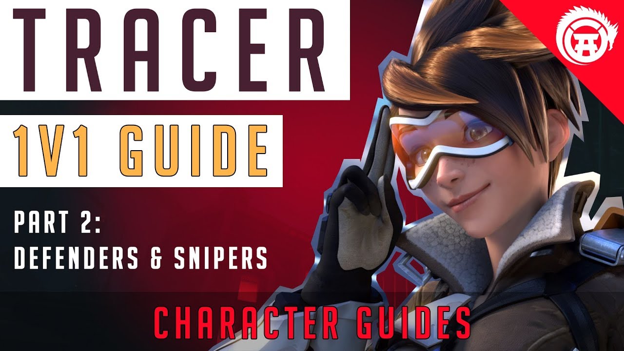 Overwatch How To Tracer Guide: 1v1 vs Defenders, Snipers, Builders p2/4 | OverwatchDojo