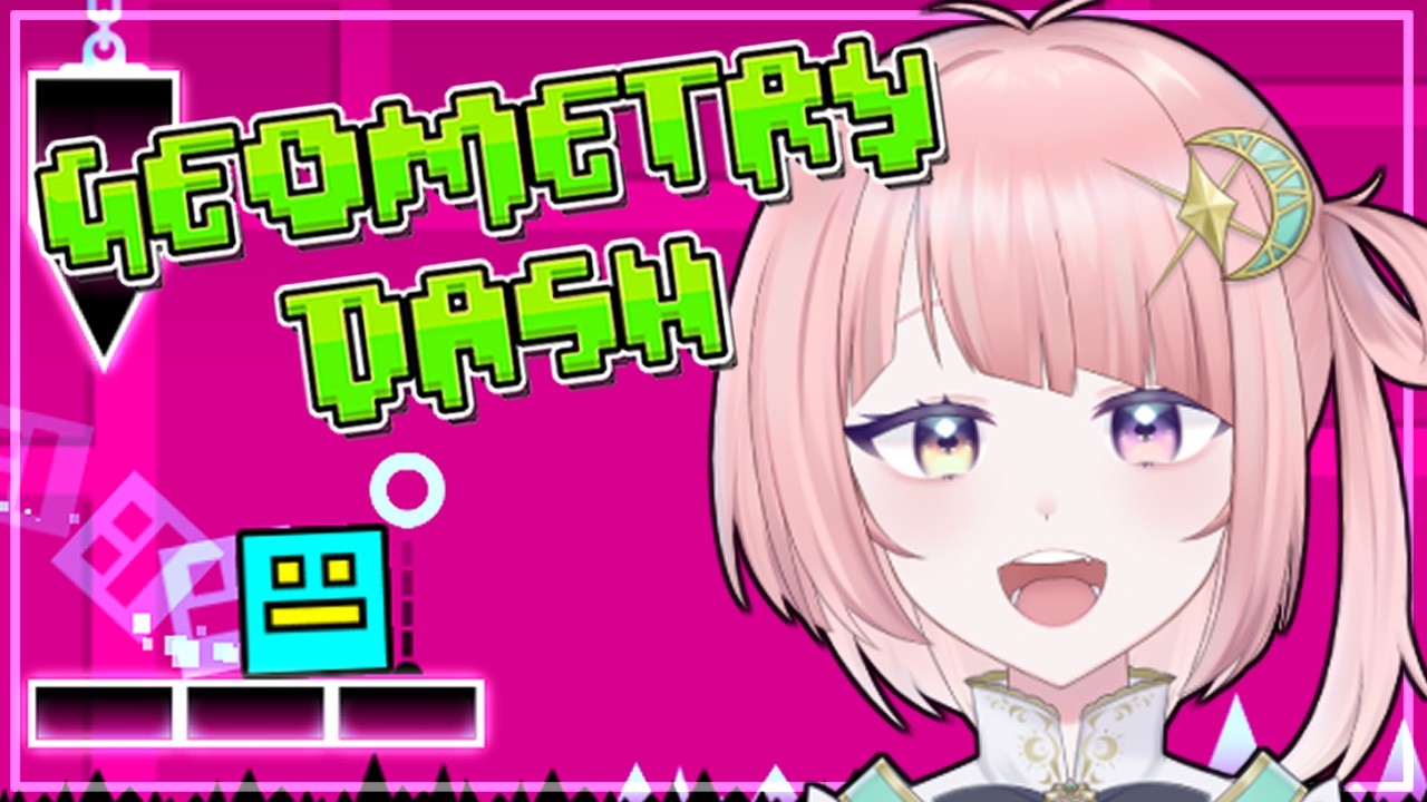 【GEOMETRY DASH】Epileptic VS Moving Shapes【#VTuber】Pt. 3