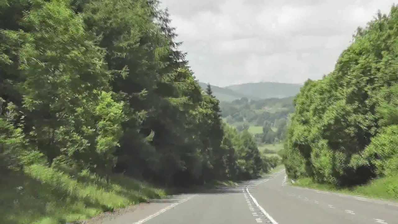 A Drive to Gatehouse of Fleet, Dumfries & Galloway 2013