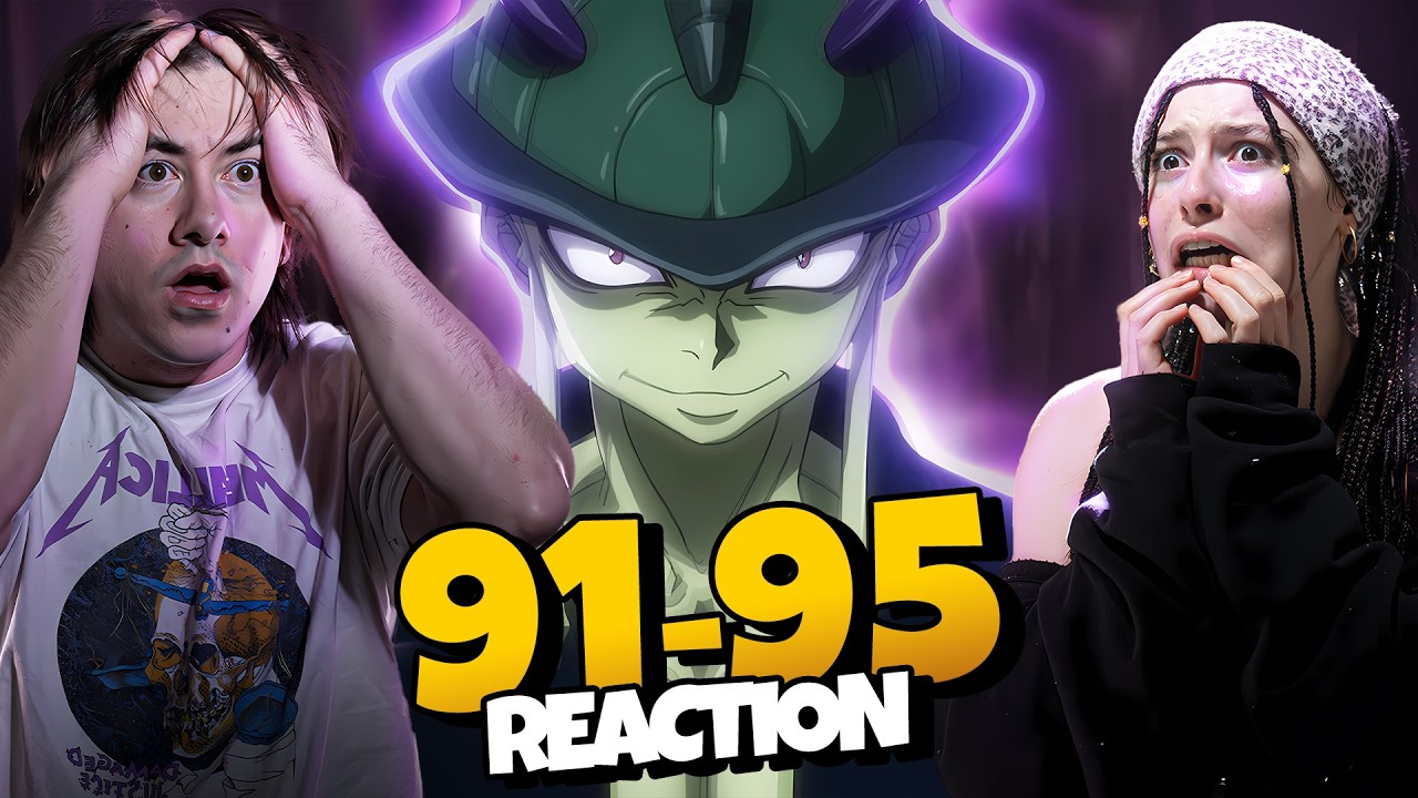WE&rsquo;RE TERRIFIED... THE KING IS BORN! | First Time Reaction to Hunter Hunter Episodes 91-95