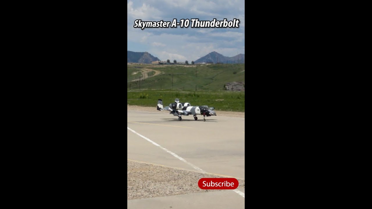 Skymaster 1:6.25 Scale A-10 Thunderbolt