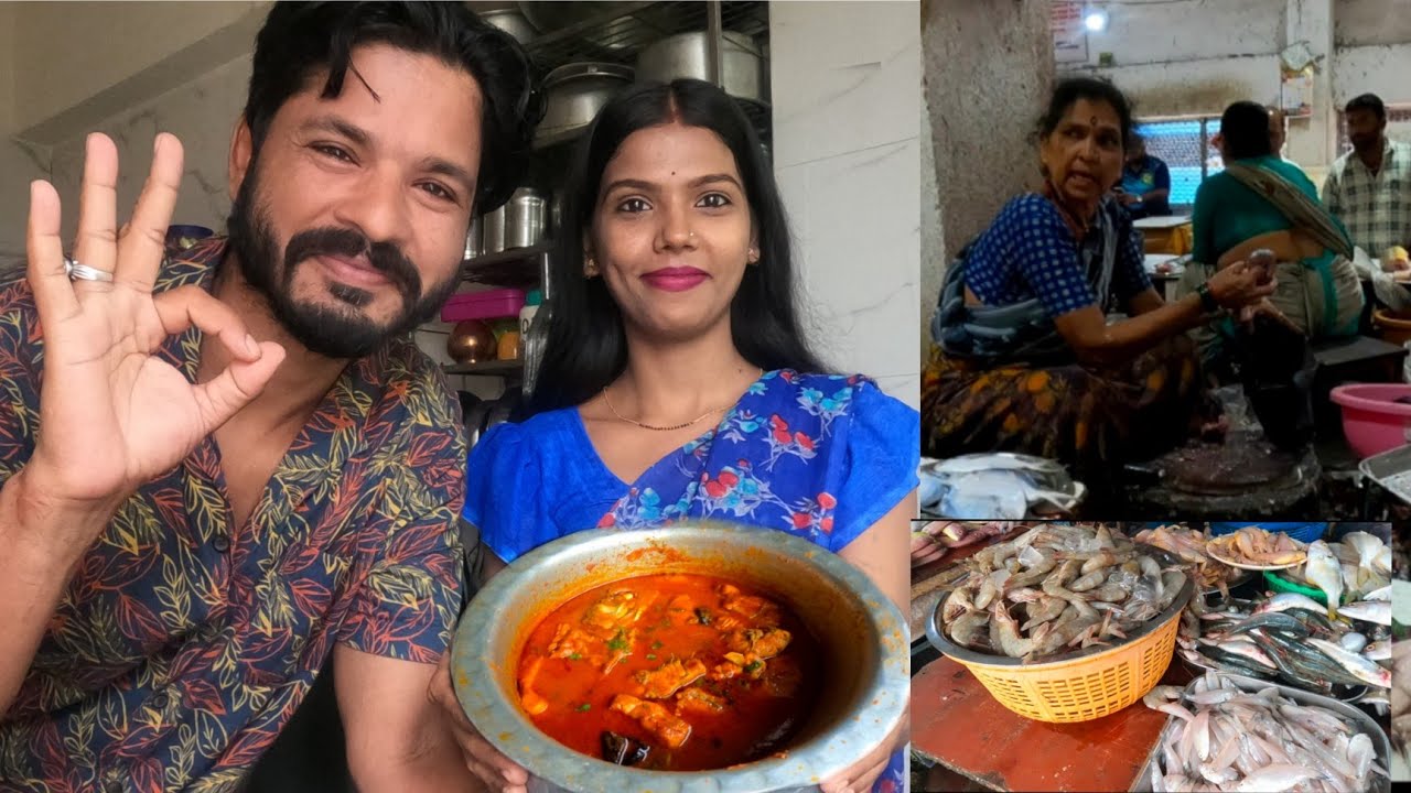 पनवेल मच्छी मार्केट ला गेलो किळशी मासा आणायला पण आणला सर्वात डेंजर पण टेस्टी मासा | Fish Market