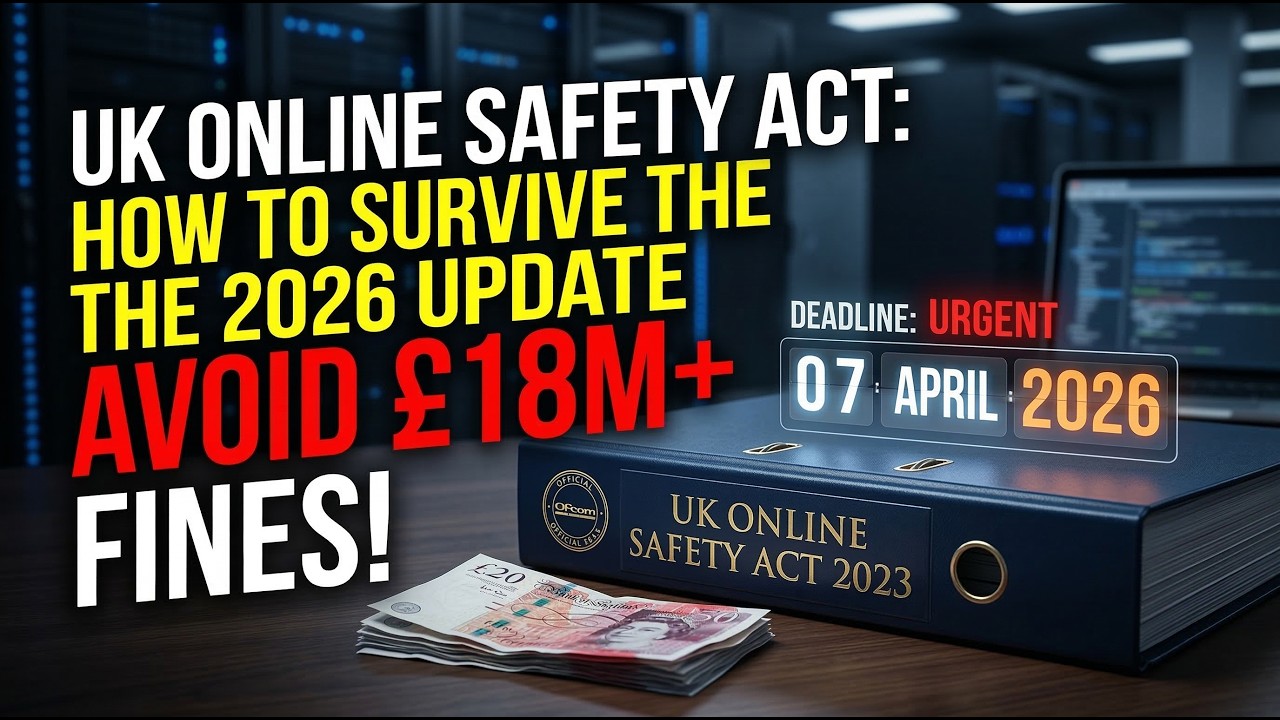 How to Survive the 2026 UK Online Safety Act Update & Avoid £18M Fines