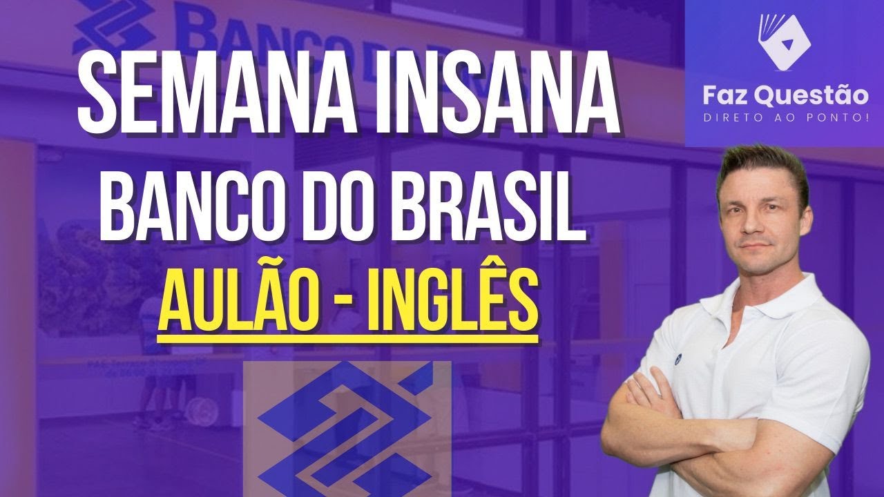 AULÃO - INGLÊS PARA CONCURSOS
