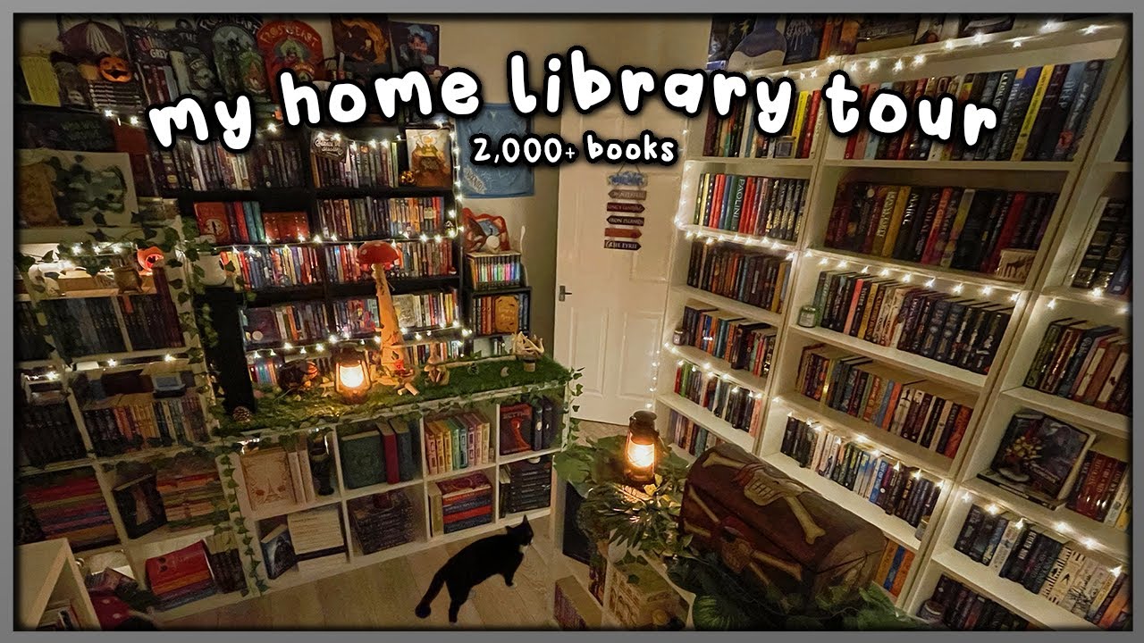 Come Browse the 2,000 Books in My Home Library 📚 2023 Bookshelf Tour