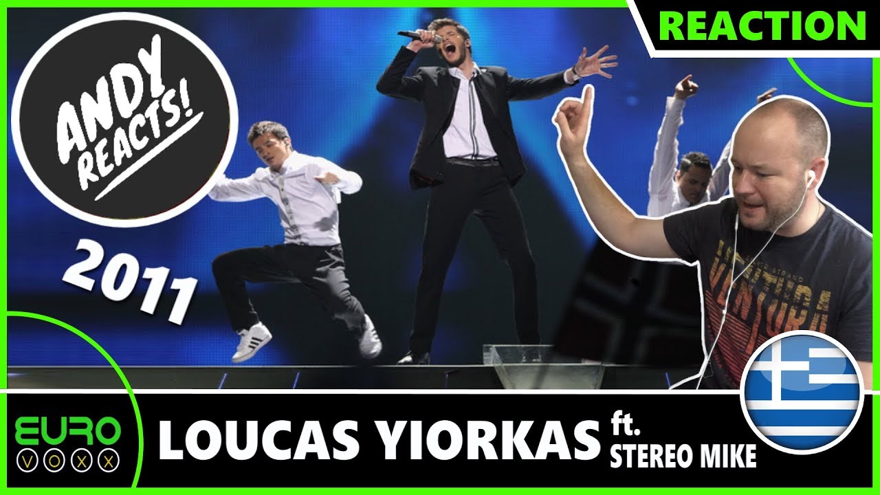 ANDY REACTS! Loucas Yiorkas - Watch My Dance ft. Stereo Mike (Greece 2011) EUROVISION REACTION!