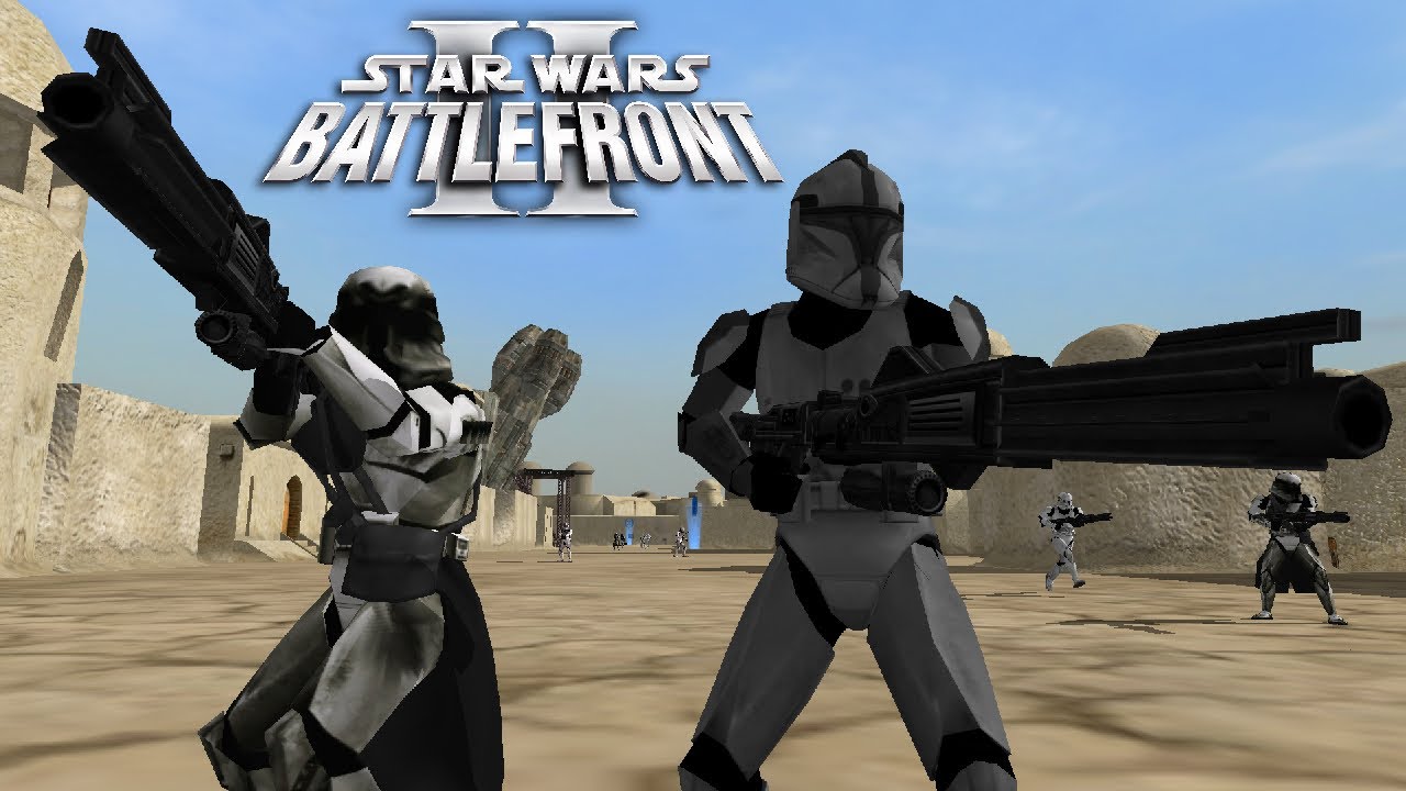 Star Wars Battlefront 2 Mods: Tatooine: City (Republic)
