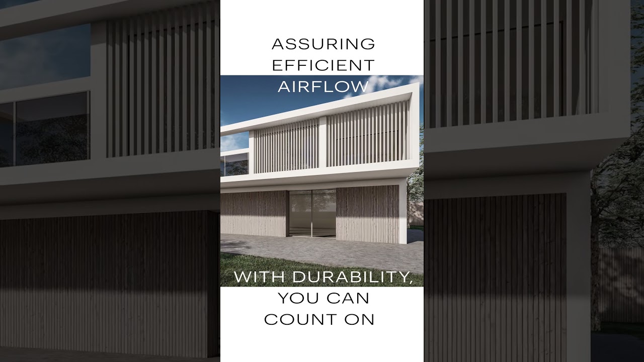 Alstone Ventilated Fin Louvers