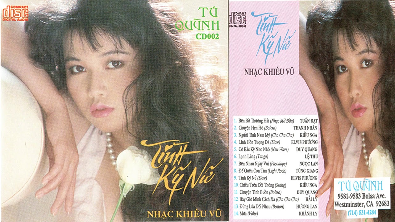 CD Nhạc Khiêu Vũ - Tình Kỹ Nữ - Kiều Nga, Elvis Phương, Ngọc Lan, Lệ Thu (TQCD2)