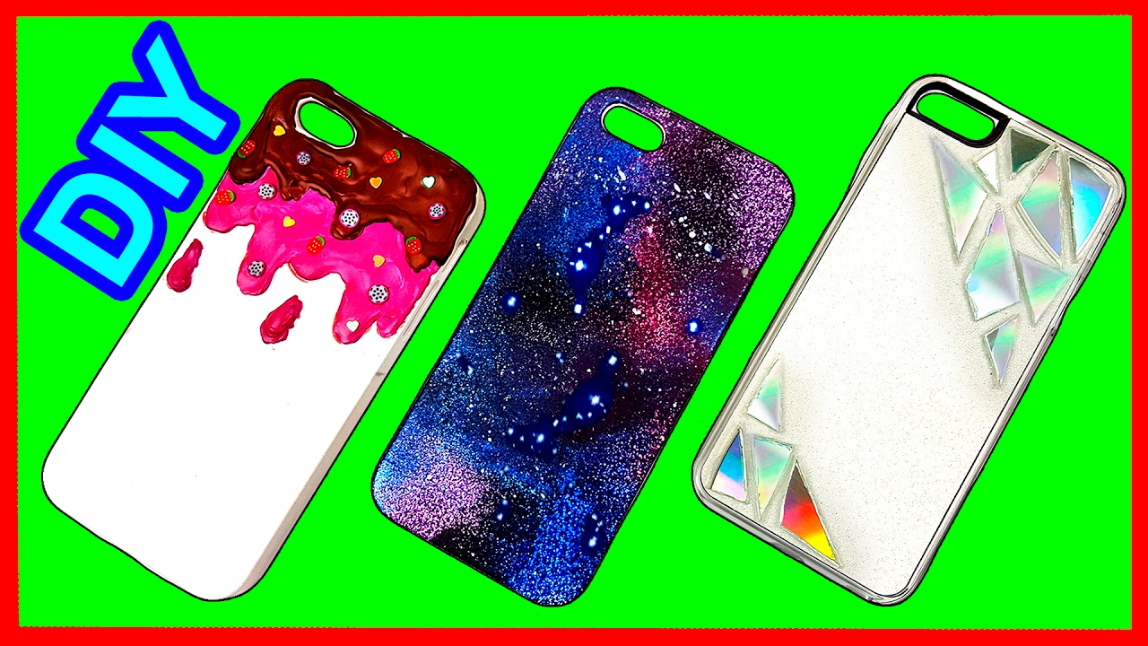 DIY ЧЕХЛЫ ДЛЯ ТЕЛЕФОНА Своими Руками НА БЮДЖЕТЕ 3 СПОСОБА Сделать ЧЕХОЛ Дома