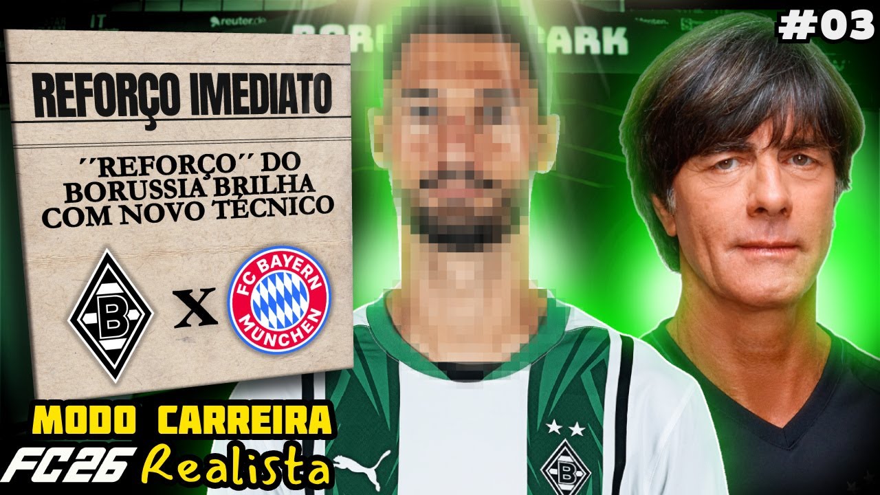 UM REFORÇO ESPETACULAR!! | Modo Carreira Realista FC26 #03