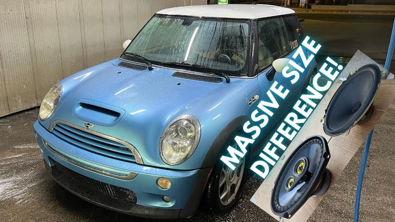 KICKER 6x9 SPEAKER INSTALL! Mini Cooper