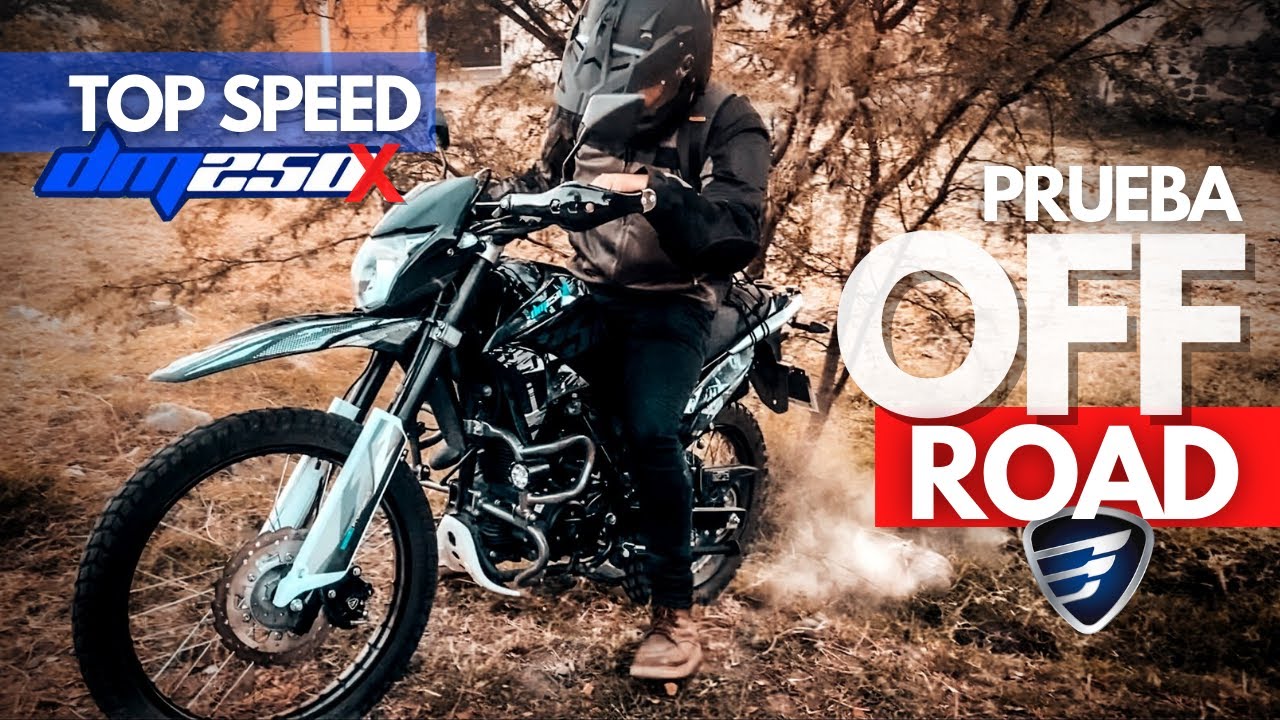 DM 250 ❌ de ITALIKA ¿Sirve para OFF ROAD? | 🔥 TOP SPEED 🔥 | Jaddhartha