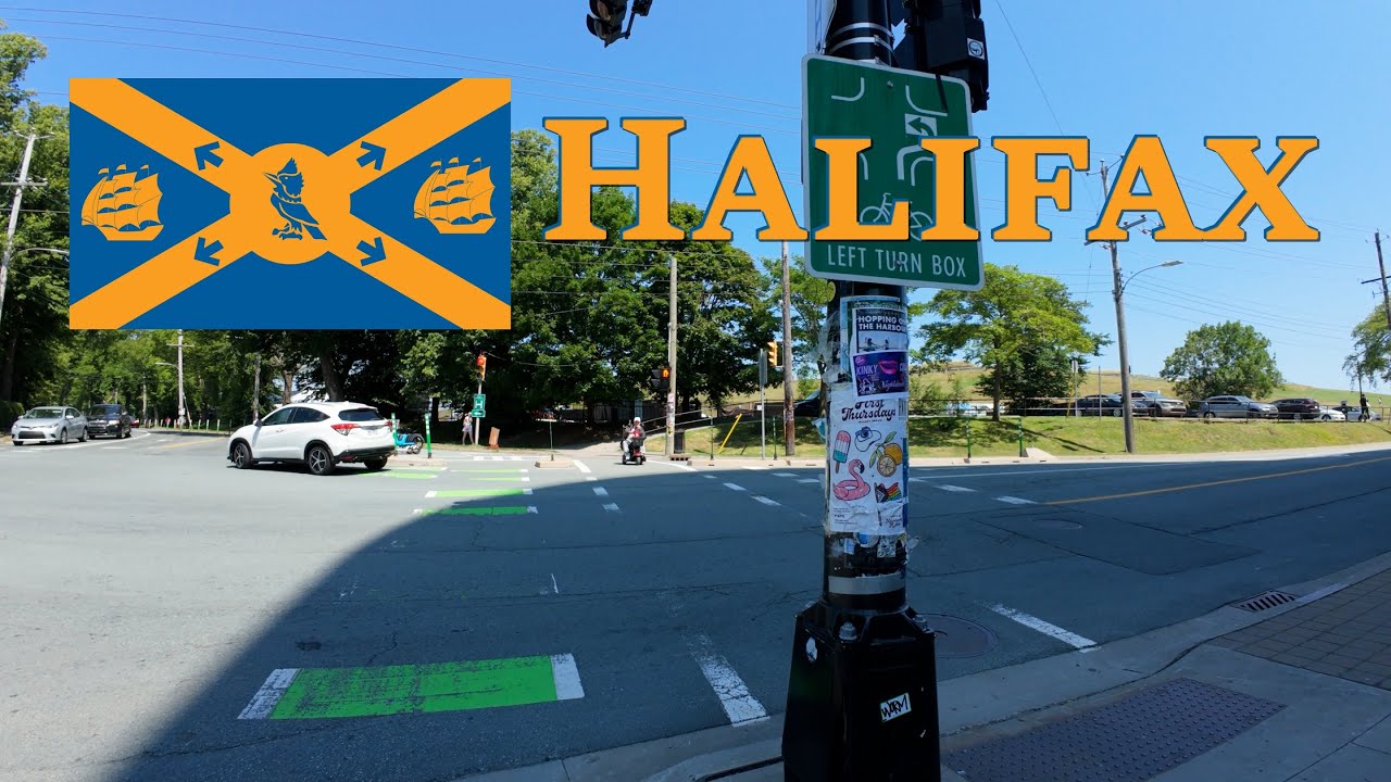 Halifax by Bicycle: Woodside | Dartmouth | Halifax | The Hydrostone | MacDonald Bridge | Woodlawn