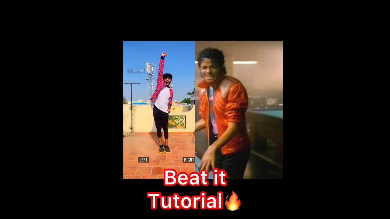 Beat It - Steps Tutorial | Michael Jackson | Surya | Easy to learn | Trending