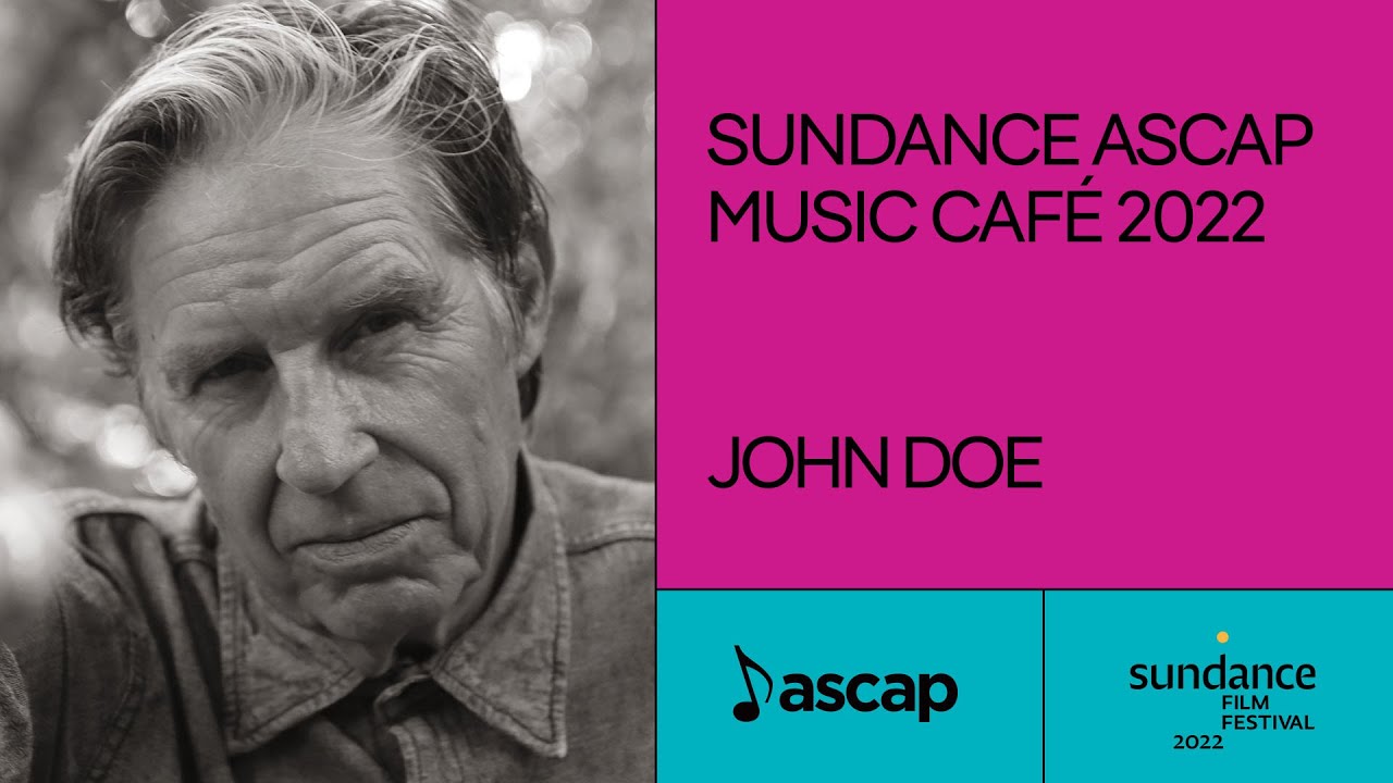 The John Doe Folk Trio performs at the Sundance ASCAP Music Caf&eacute; 2022