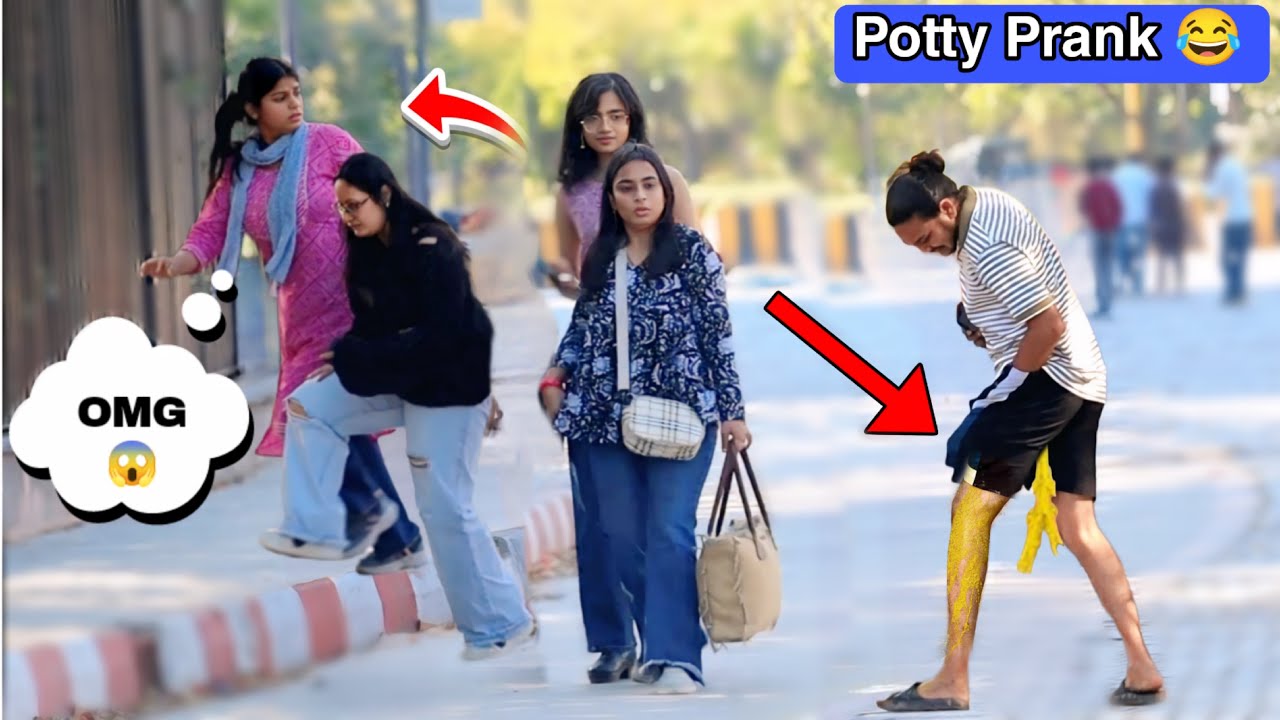 Potty prank video 😂 || potty prank video in knickers ||part-2 || Prank video funny