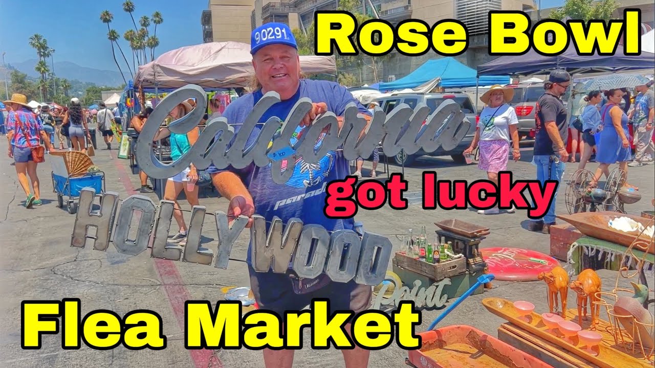 Rose Bowl Flea Market i got Lucky